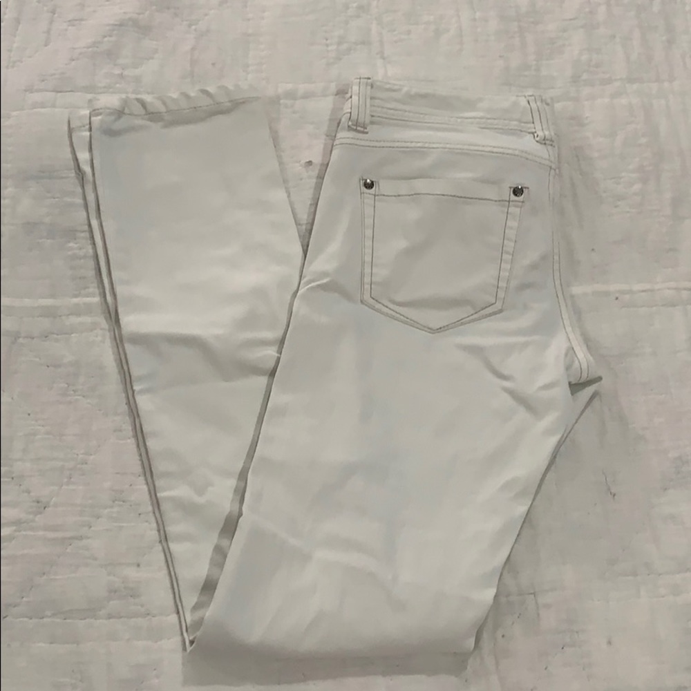 Athleta White denim jeans